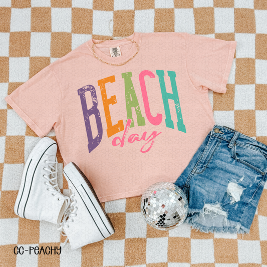 Beach Day Completed Tee