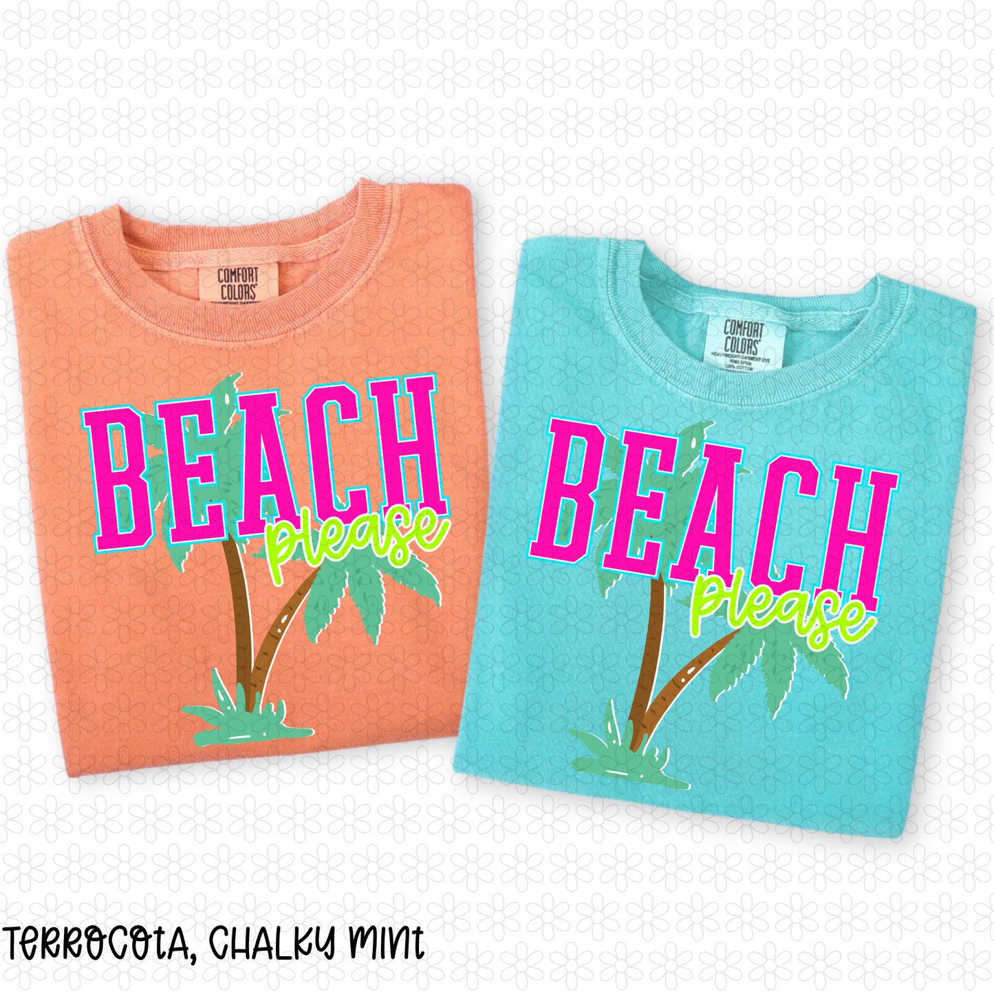 Beach Please Completed Tee