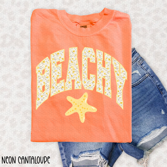 Beachy Completed Tee