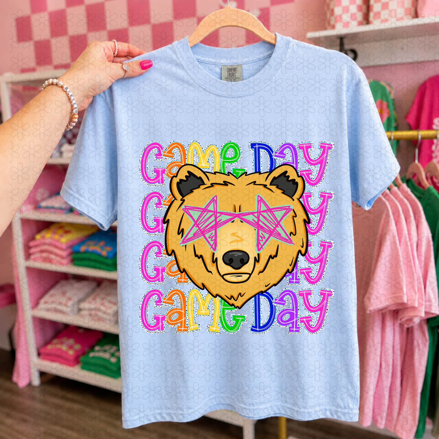 Preppy Game Day Mascots (Multiple Options) DTF Transfer