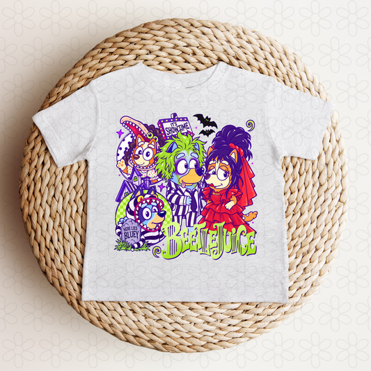 Beetlejuice - Bluey Completed Tee