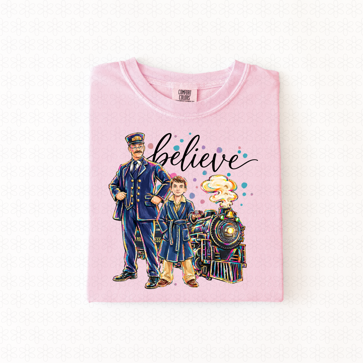 Believe Polar Express Completed Tee