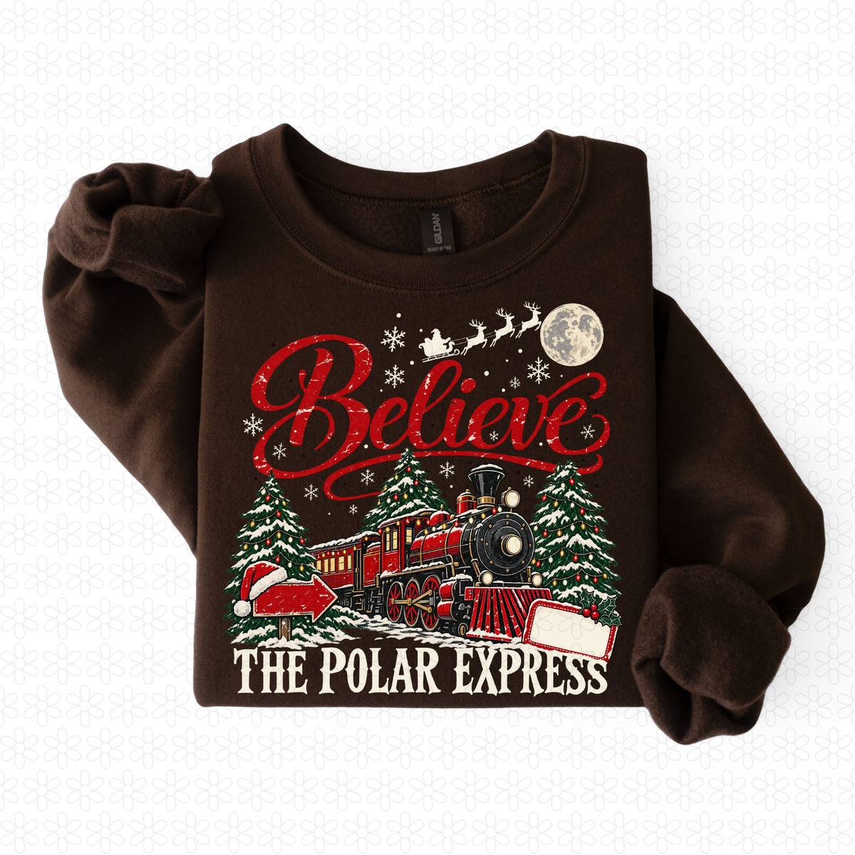 Believe The Express- White Completed Tee