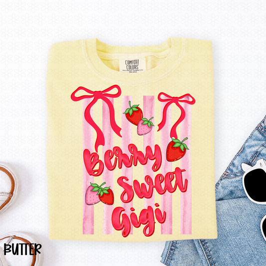 Berry Sweet Gigi Completed Tee