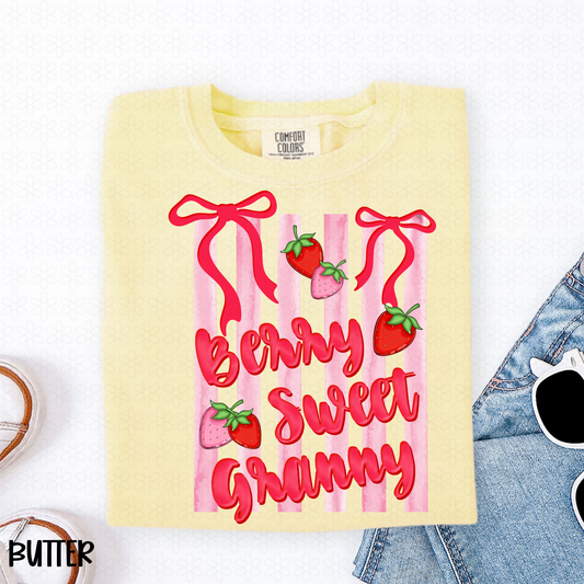 Berry Sweet Granny Completed Tee