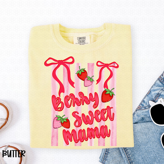 Berry Sweet Mama Completed Tee