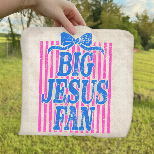 Big Jesus Fan Completed Tee