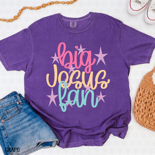 Big Jesus Fan DTF Transfer