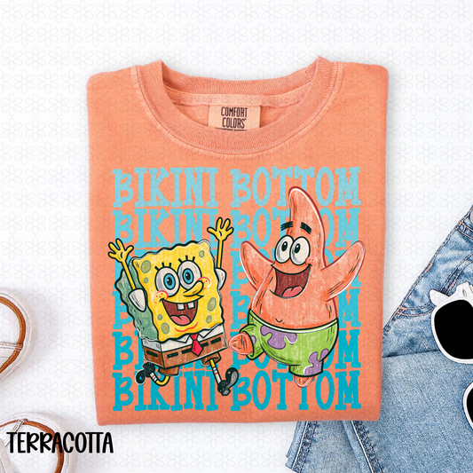 Bikini Bottom Besties Completed Tee