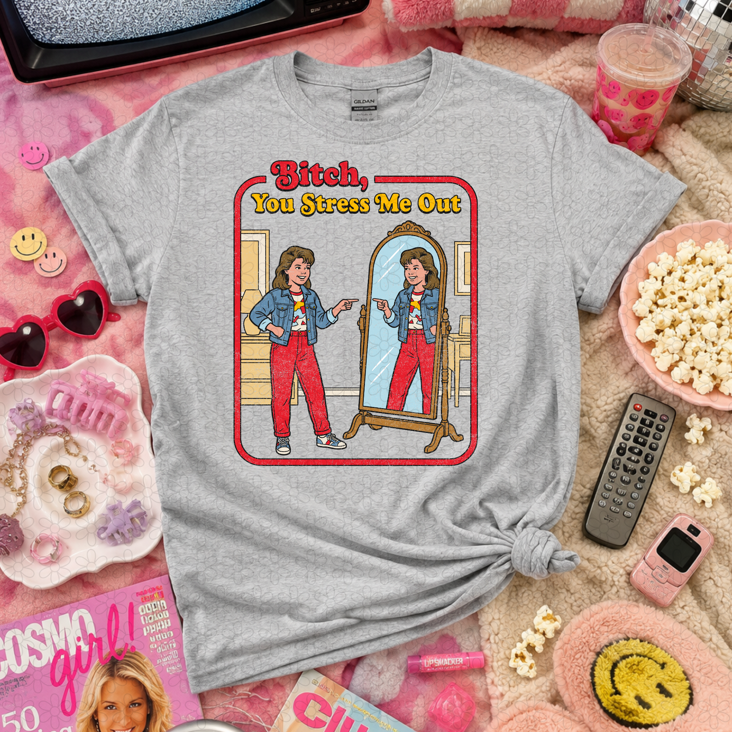 Bitch, you stress me out Complete Tee