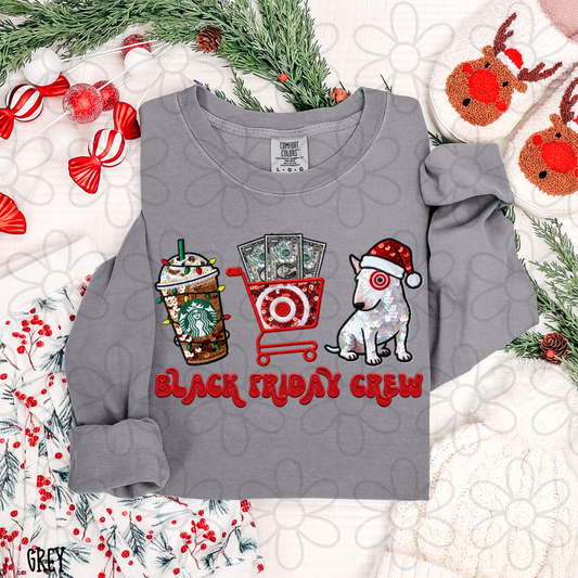 Black Friday Crew Target Kids Completed Tee