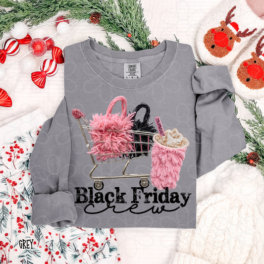 Black Friday Crew Completed Tee