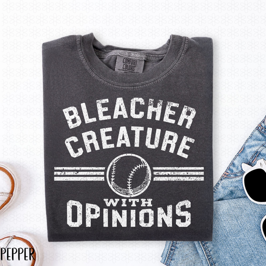 Bleacher Creature - White Completed Tee