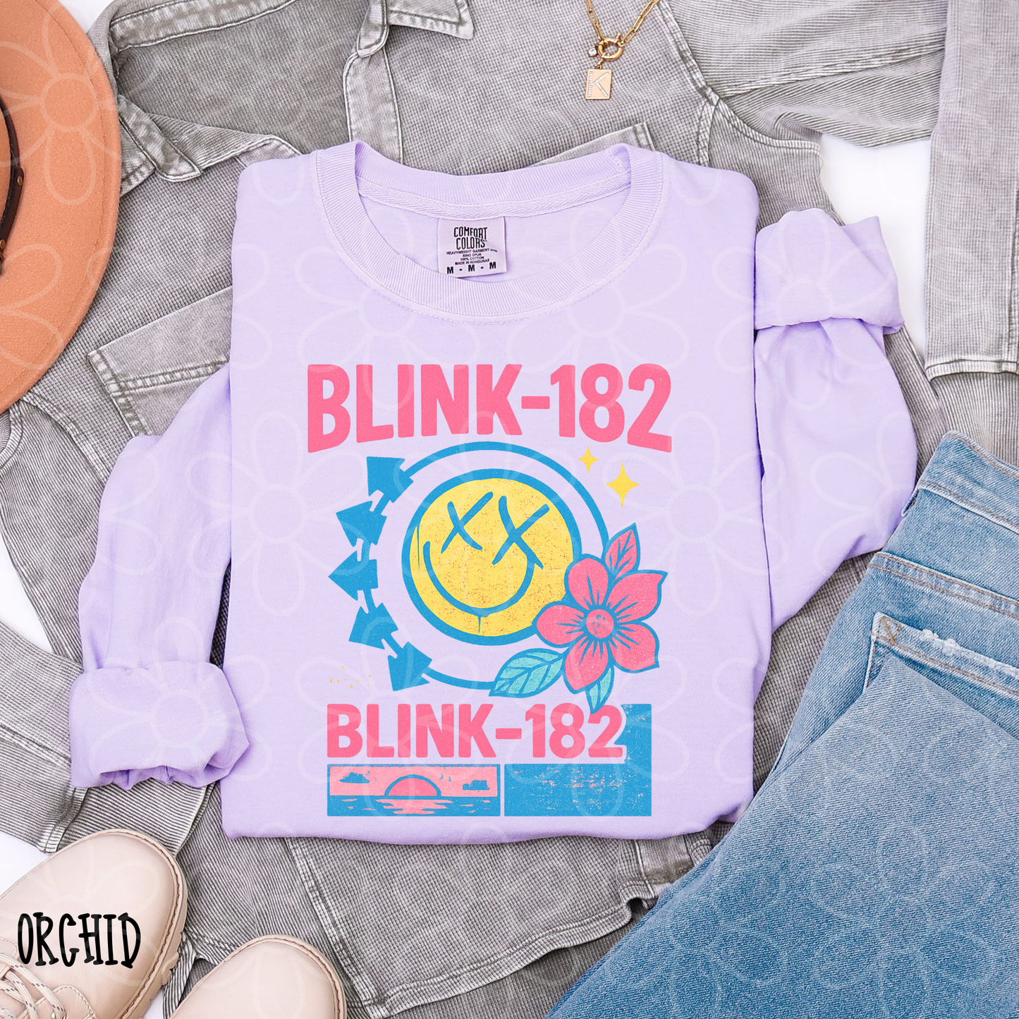 Blink 182 Pink Completed Tee