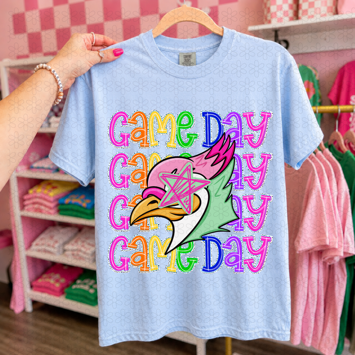 Preppy Game Day Mascots (Multiple Options) DTF Transfer