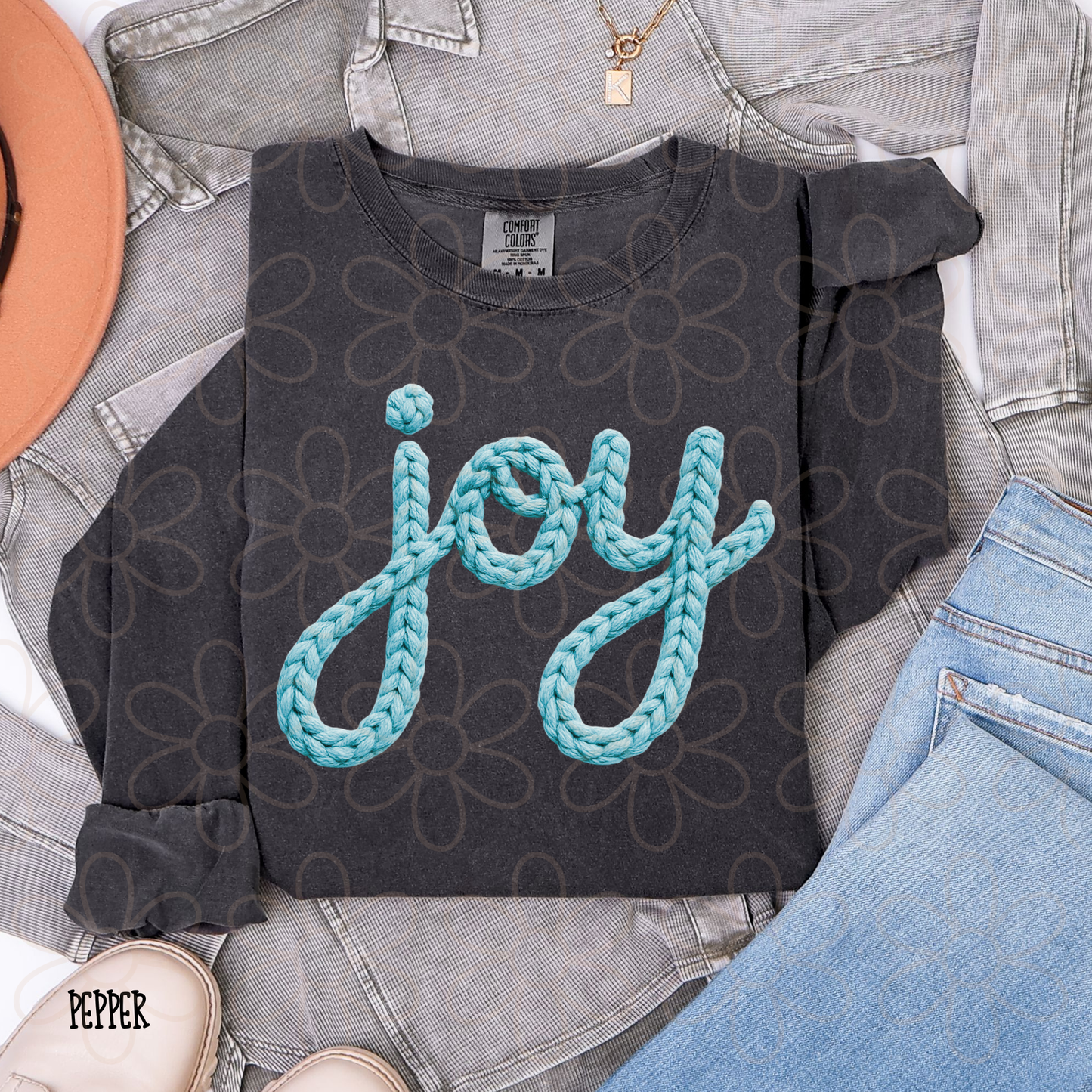 Blue Joy Stitch Kids Completed Tee