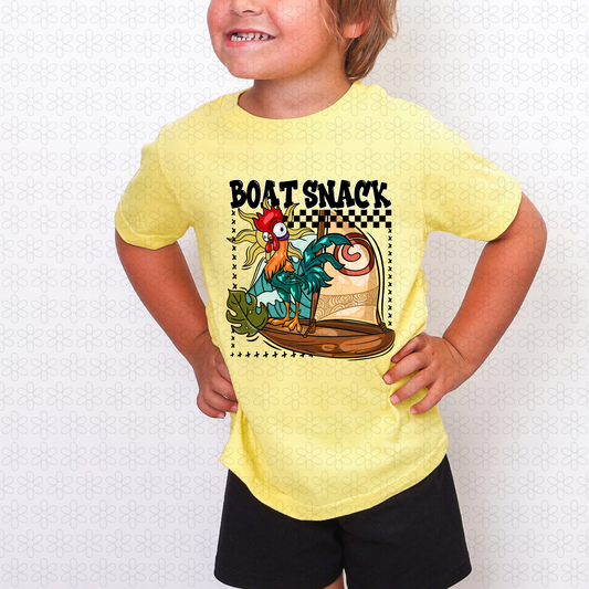 Boat Snack Completed Tee