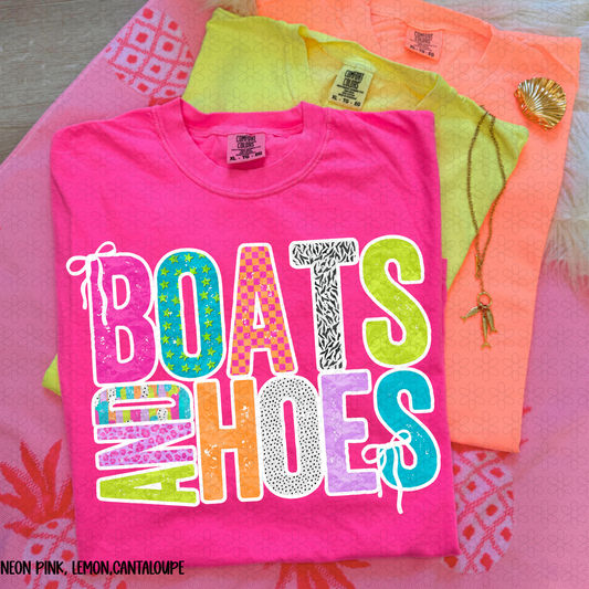 Boats And Hoes DTF Transfer