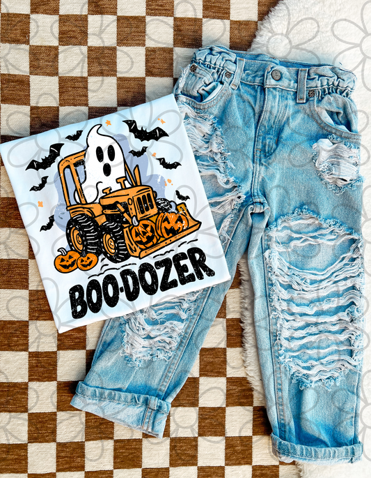 Boo-Dozer Completed Tee