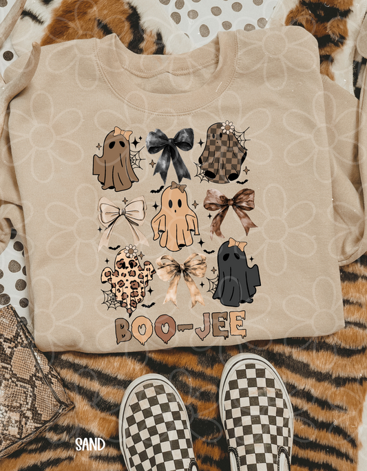 Boo-Jee Ghost Coquette Completed Tee