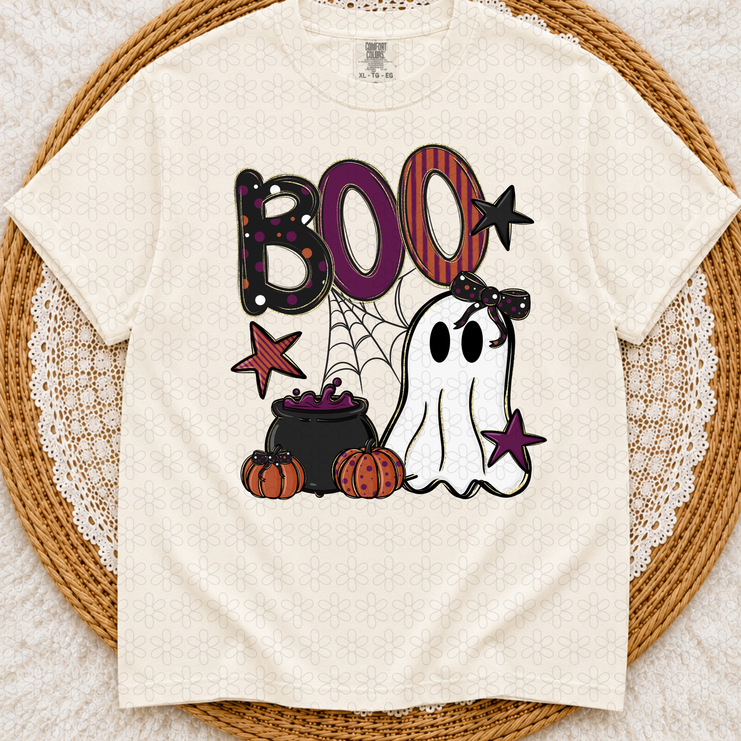 Boo Ghost Completed Tee
