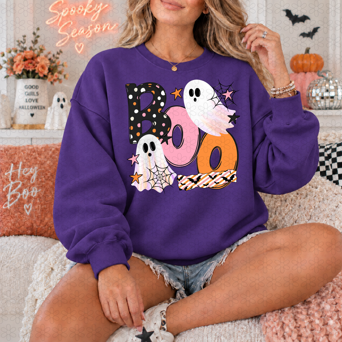 Boo Ghosts Completed Tee