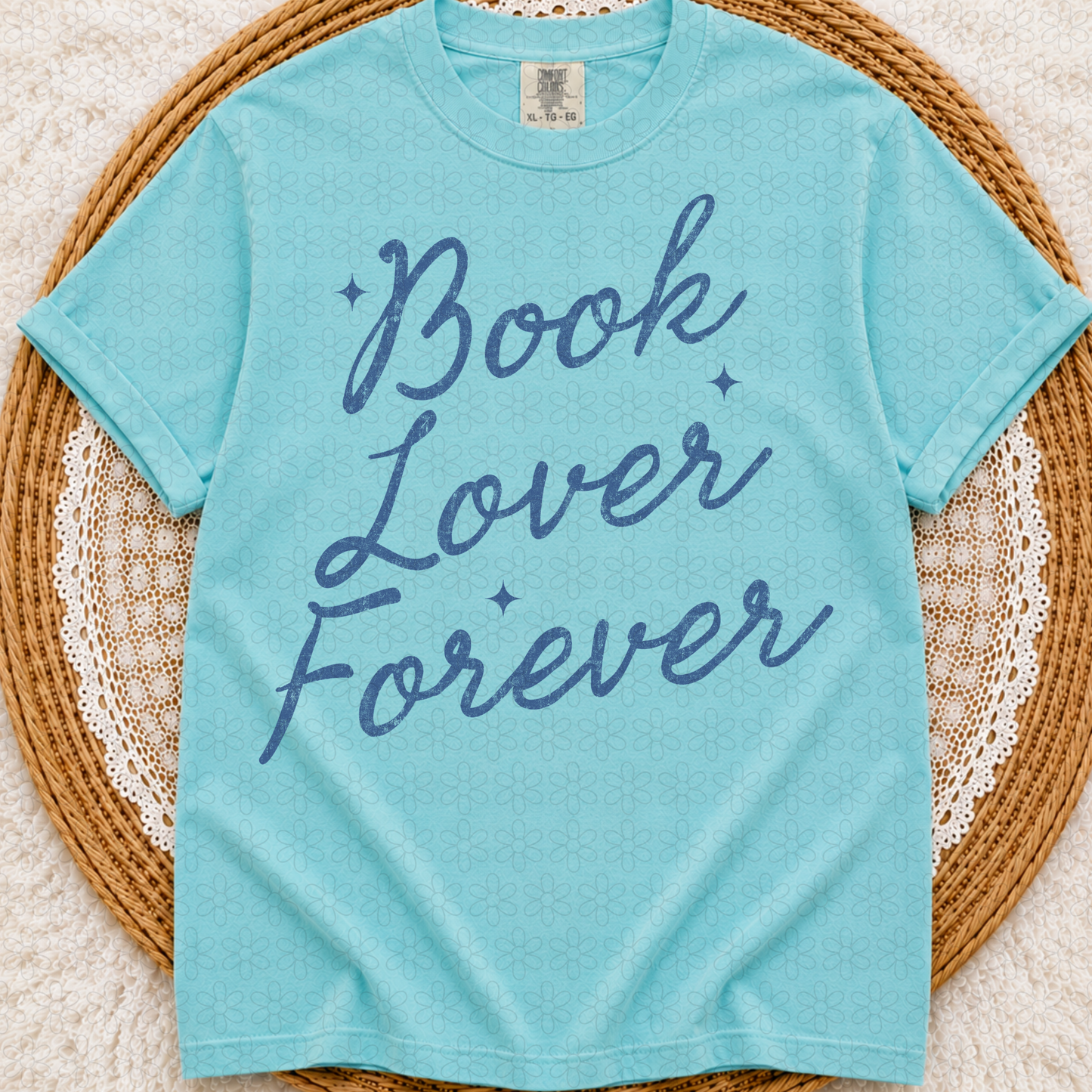 Book Lover Forever- (Multiple Color Options) DTF Transfer