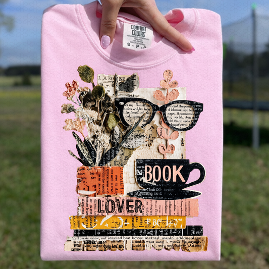 Book Lover Completed Tee
