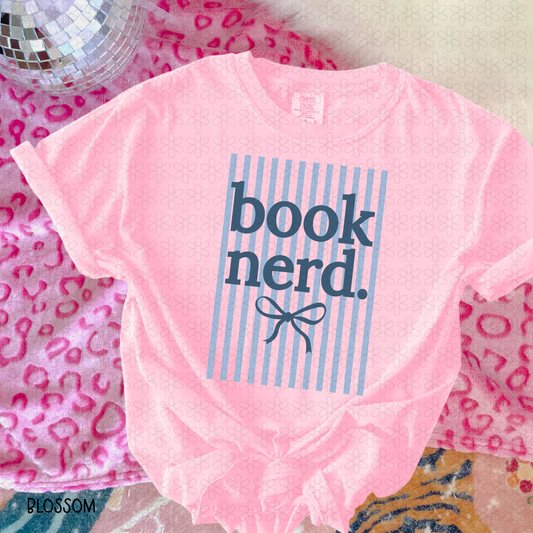 Book Nerd Completed Tee