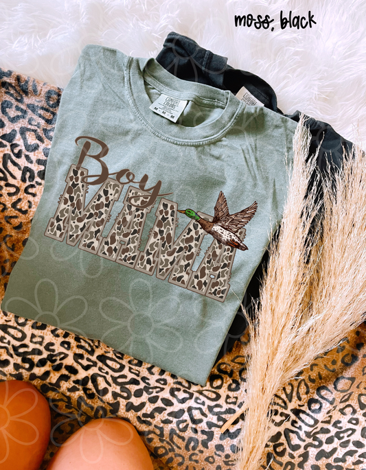 Boy MaMa Duck Camo Completed Tee