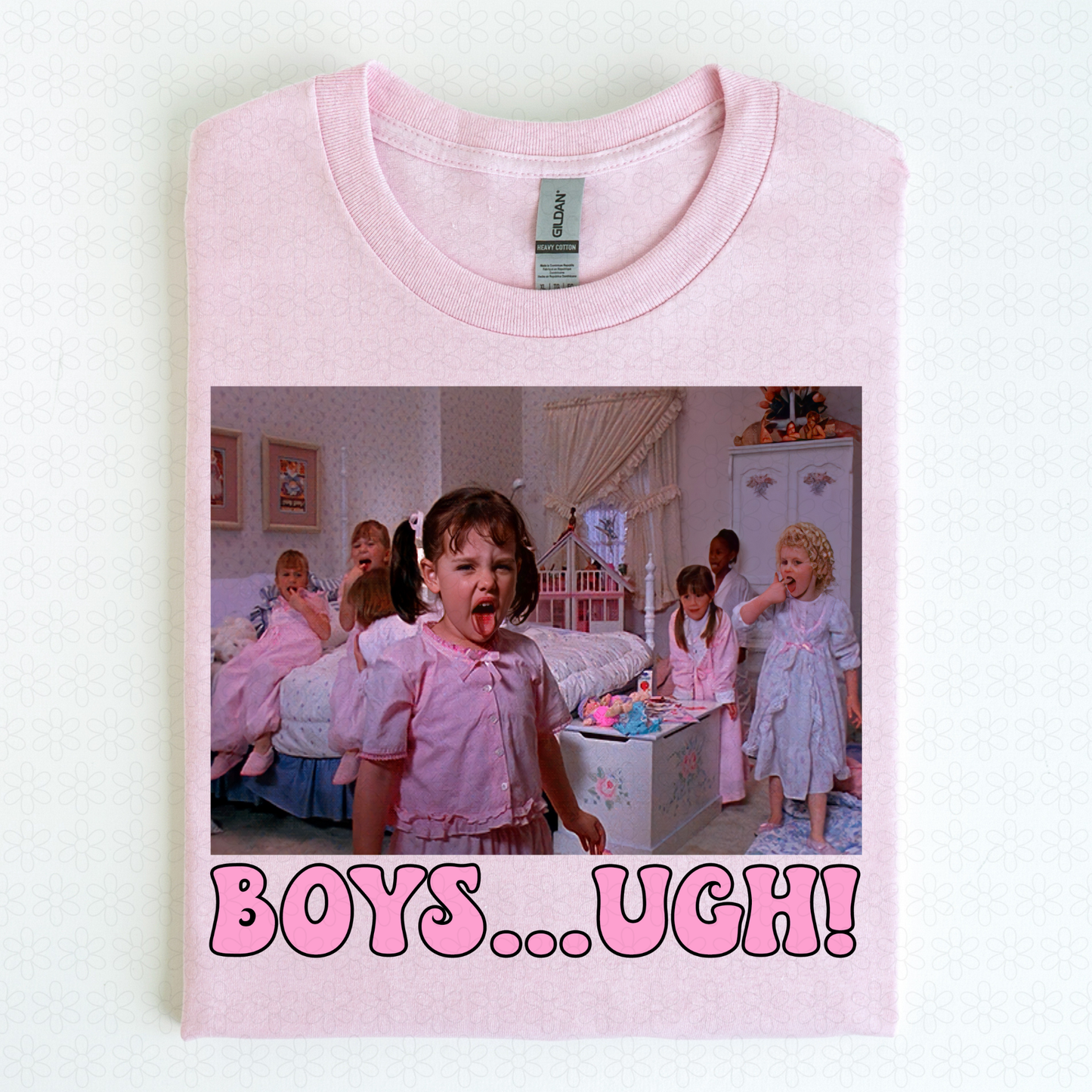 Boys...Ugh! Completed Tee