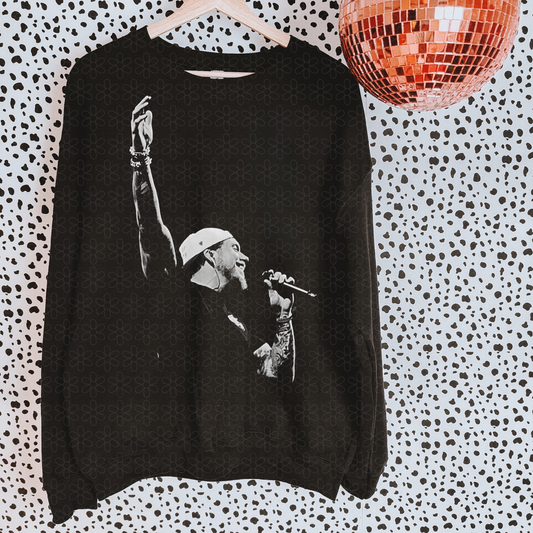 Black White Brandon Lake Completed Tee