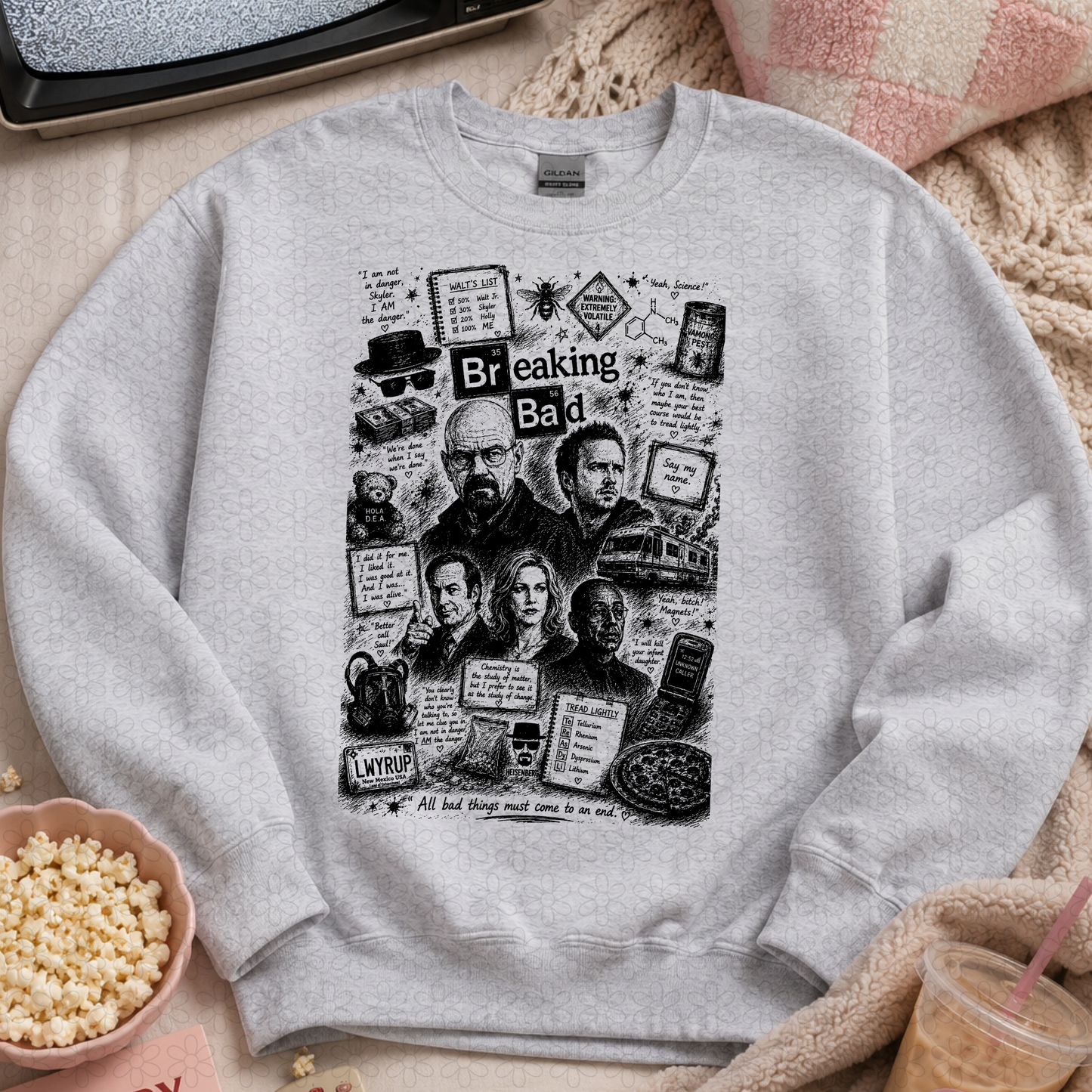TV Show Collage (Multiple Options) Complete Tee