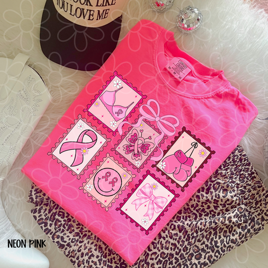Breast Cancer Awareness Stamps DTF Transfer