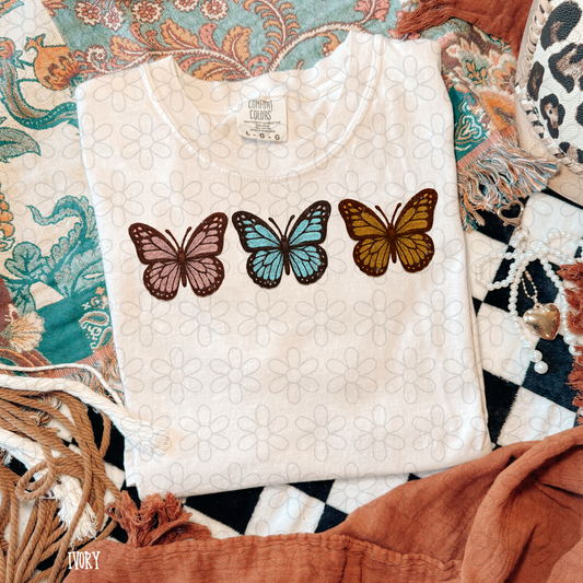 Butterfly Trio Completed Tee