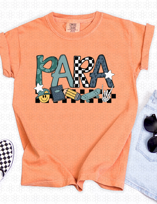 CHECKERED Job Titles (Multiple Options) Completed Tee