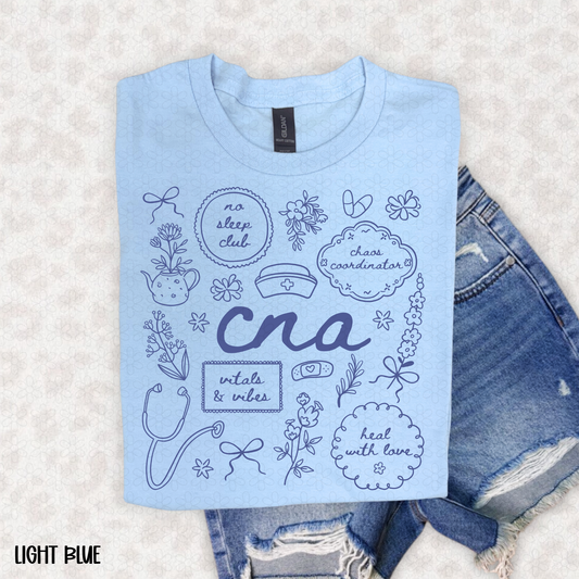 CNA-Blue DTF Transfer