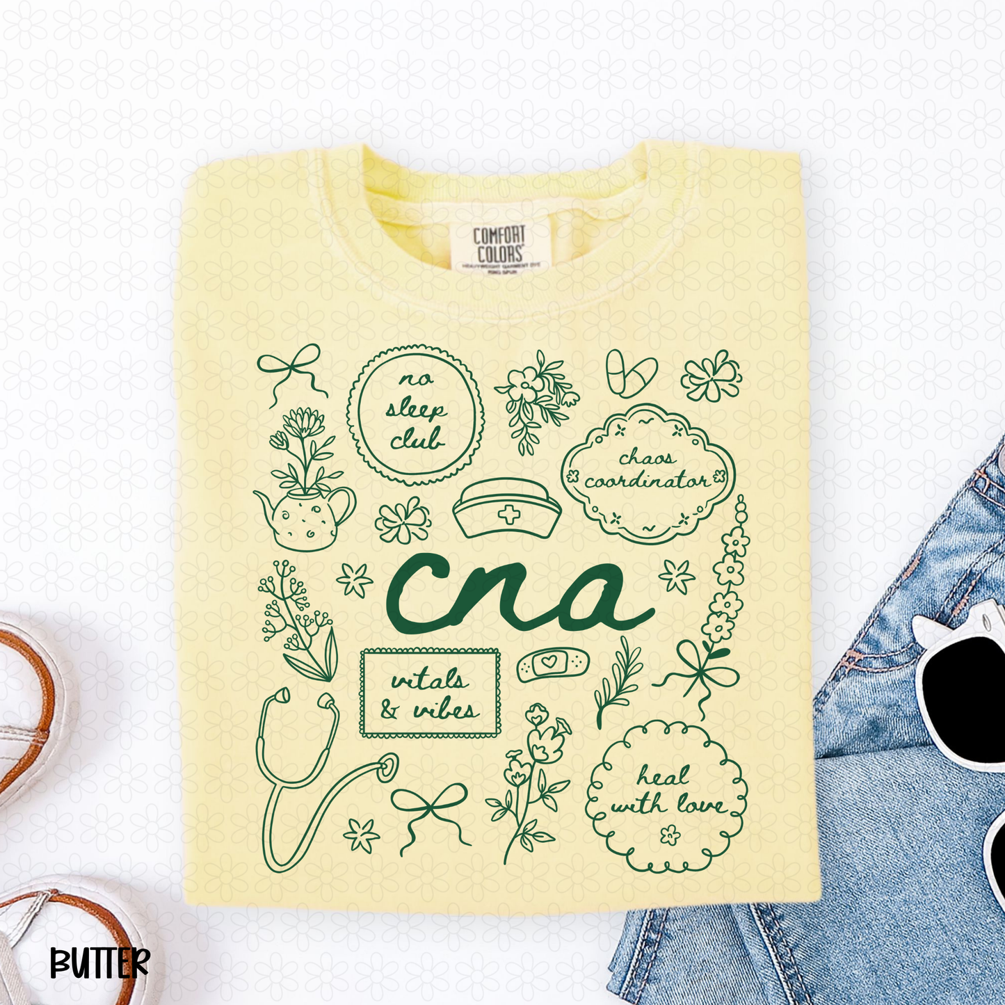 CNA-Green DTF Transfer