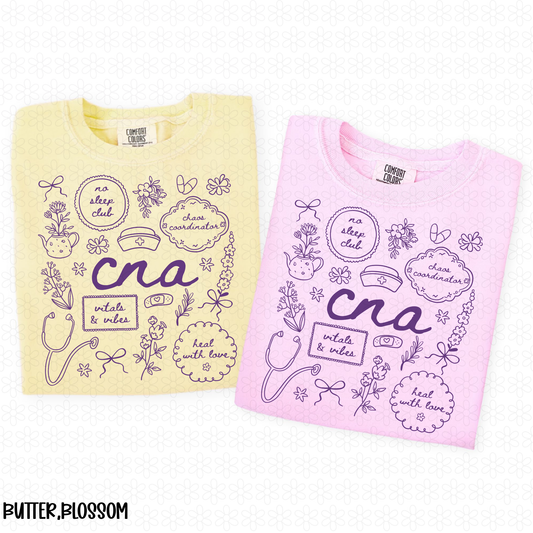 CNA-Purple DTF Transfer