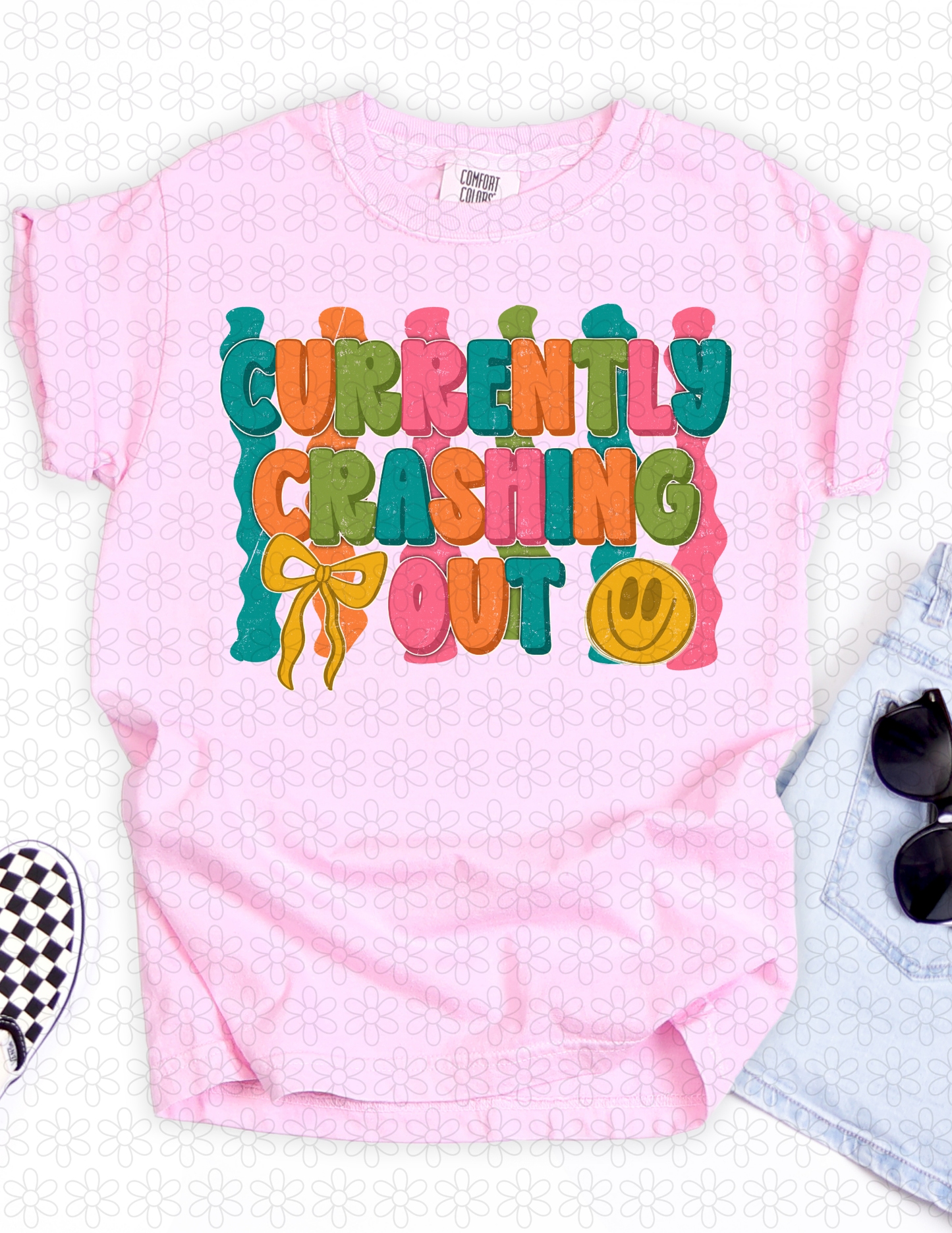 CRASHING OUT Completed Tee