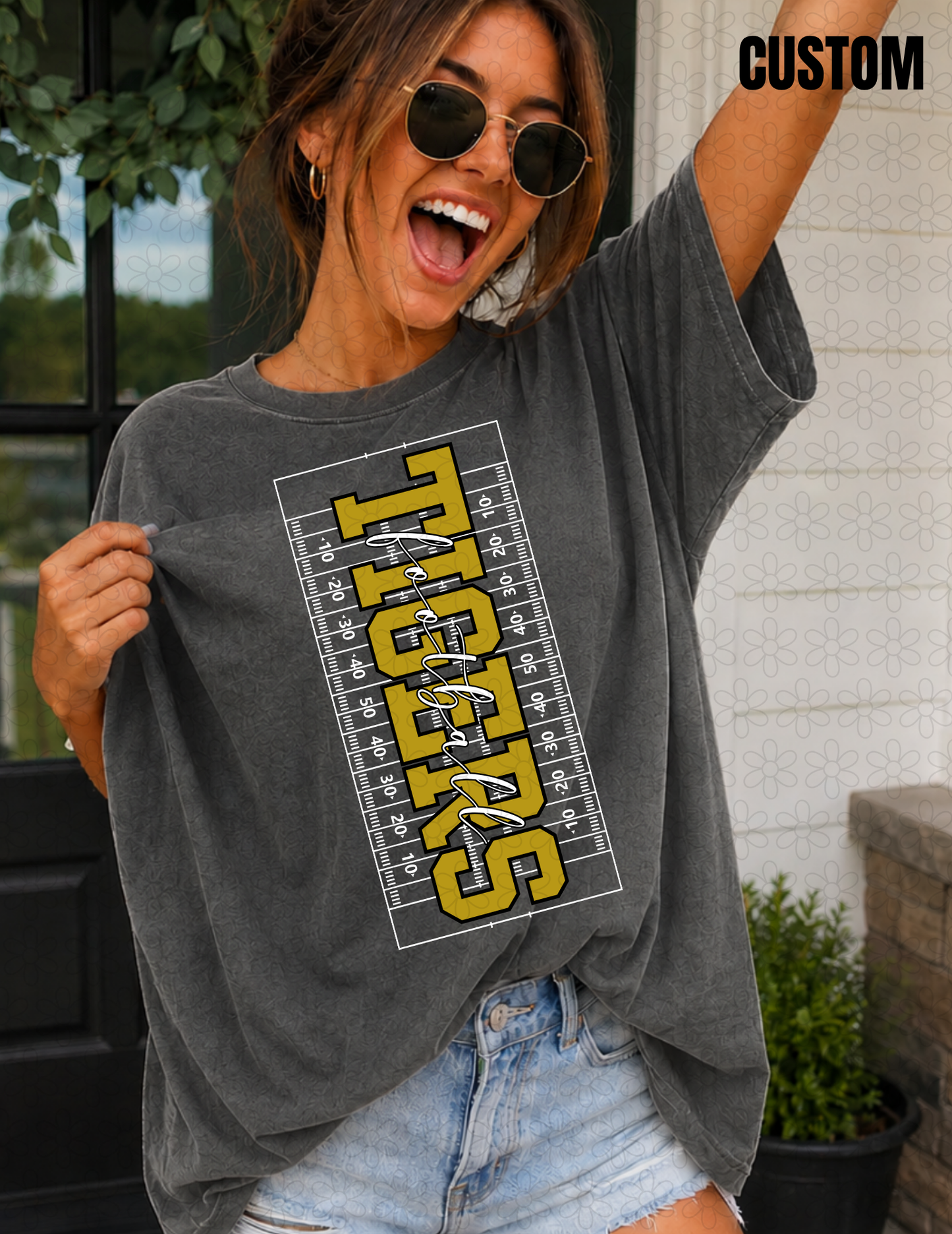 CUSTOM Football Field Completed Tee