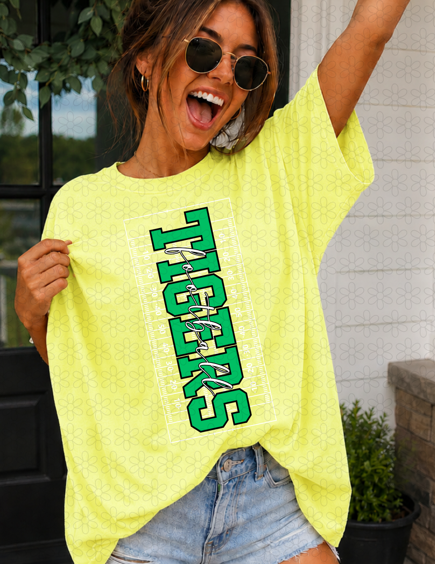 CUSTOM Football Field Completed Tee