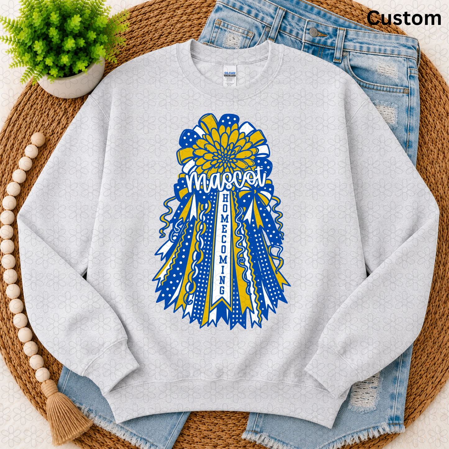 CUSTOM HOMECOMING MUM DTF Transfer