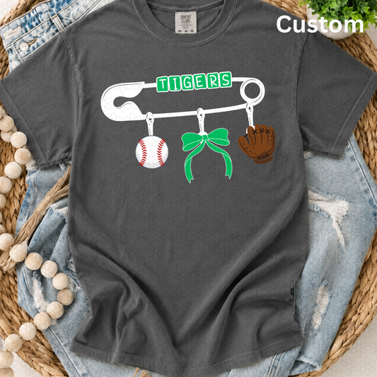 CUSTOM SAFETY PIN CHARMS DTF Transfer