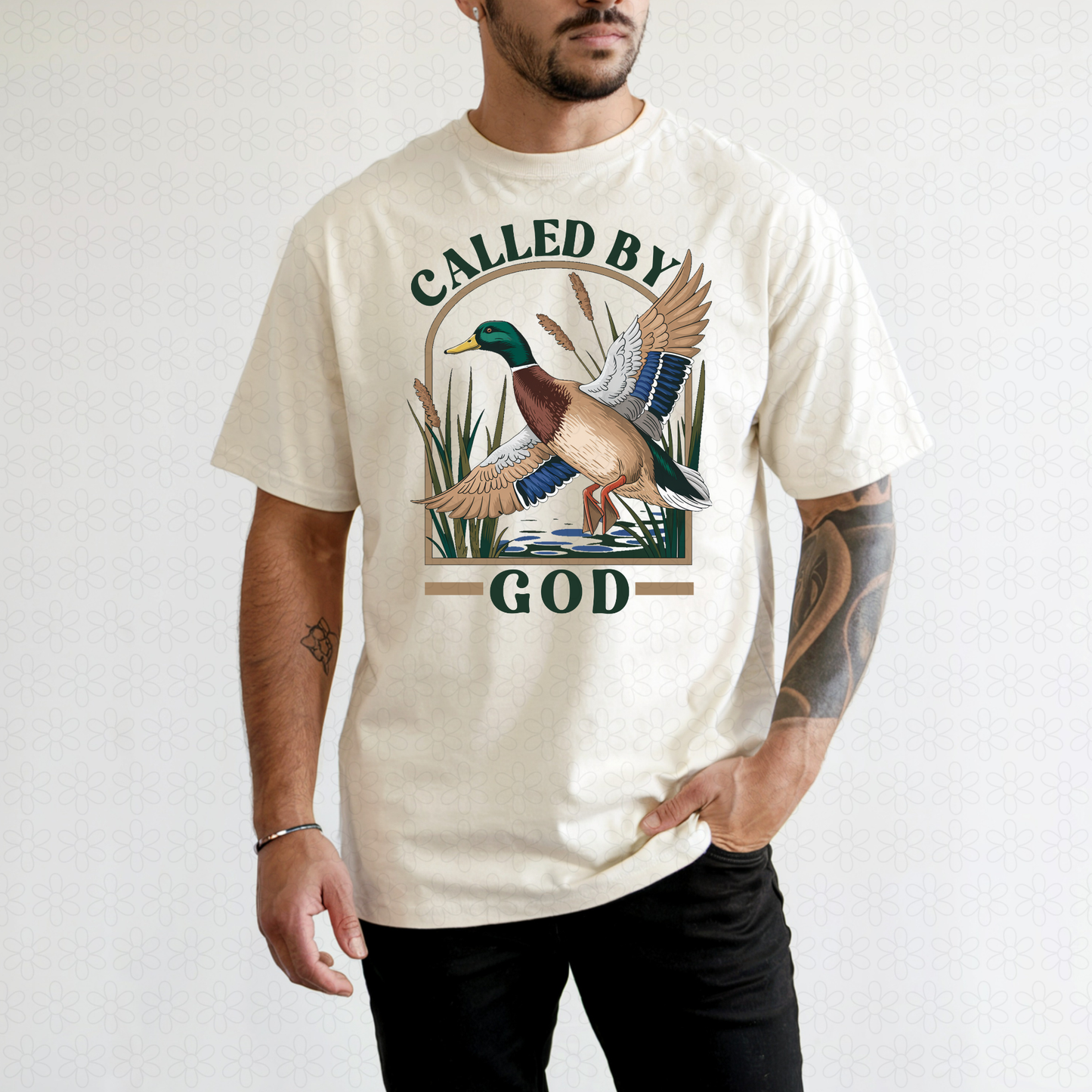 Called By God Mallard Completed Tee