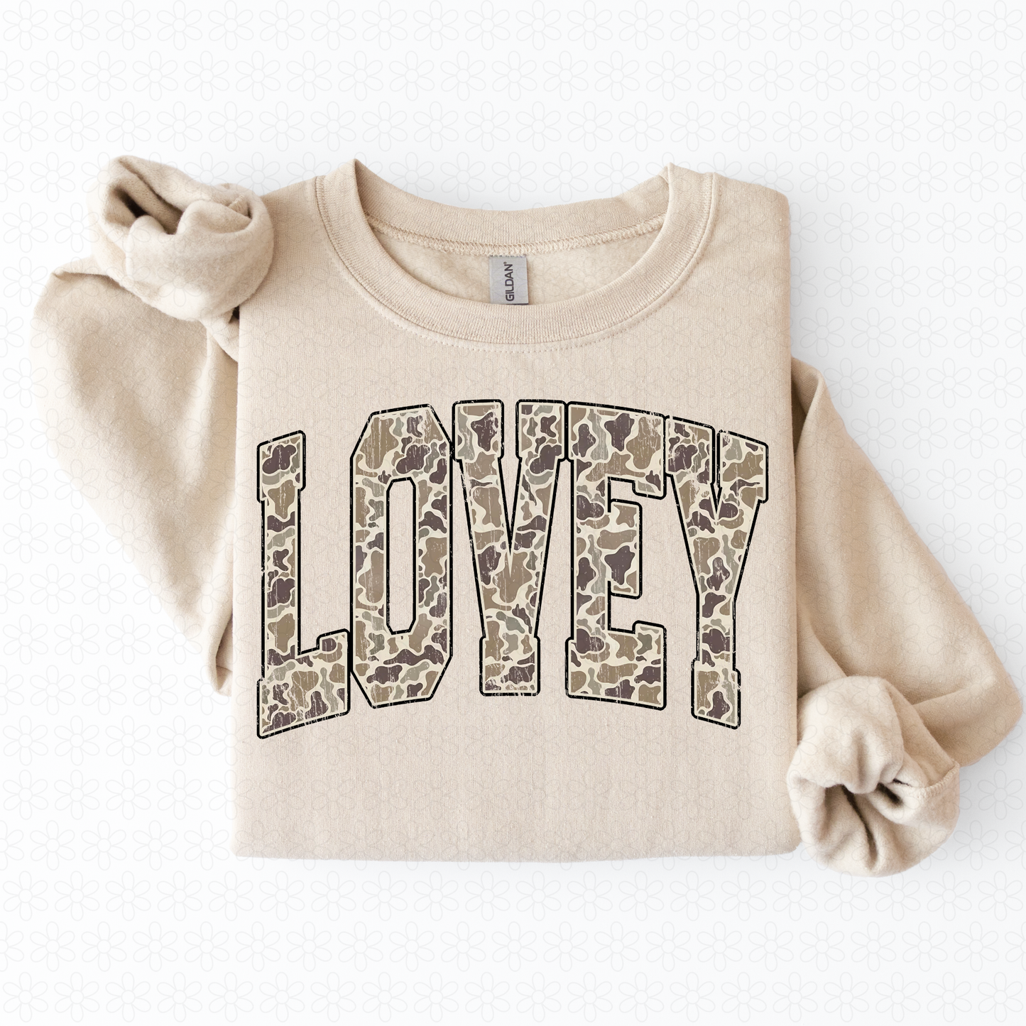 Camo Lovey Completed Tee