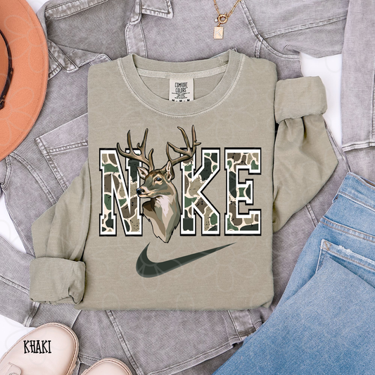 Camo Nke Deer Completed Tee
