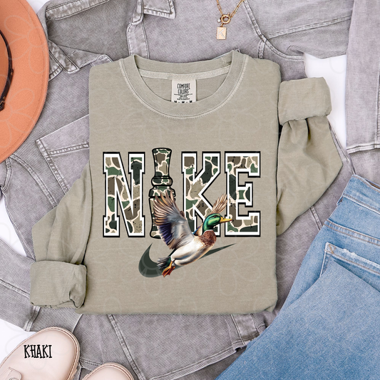 Camo Nke Duck Completed Tee