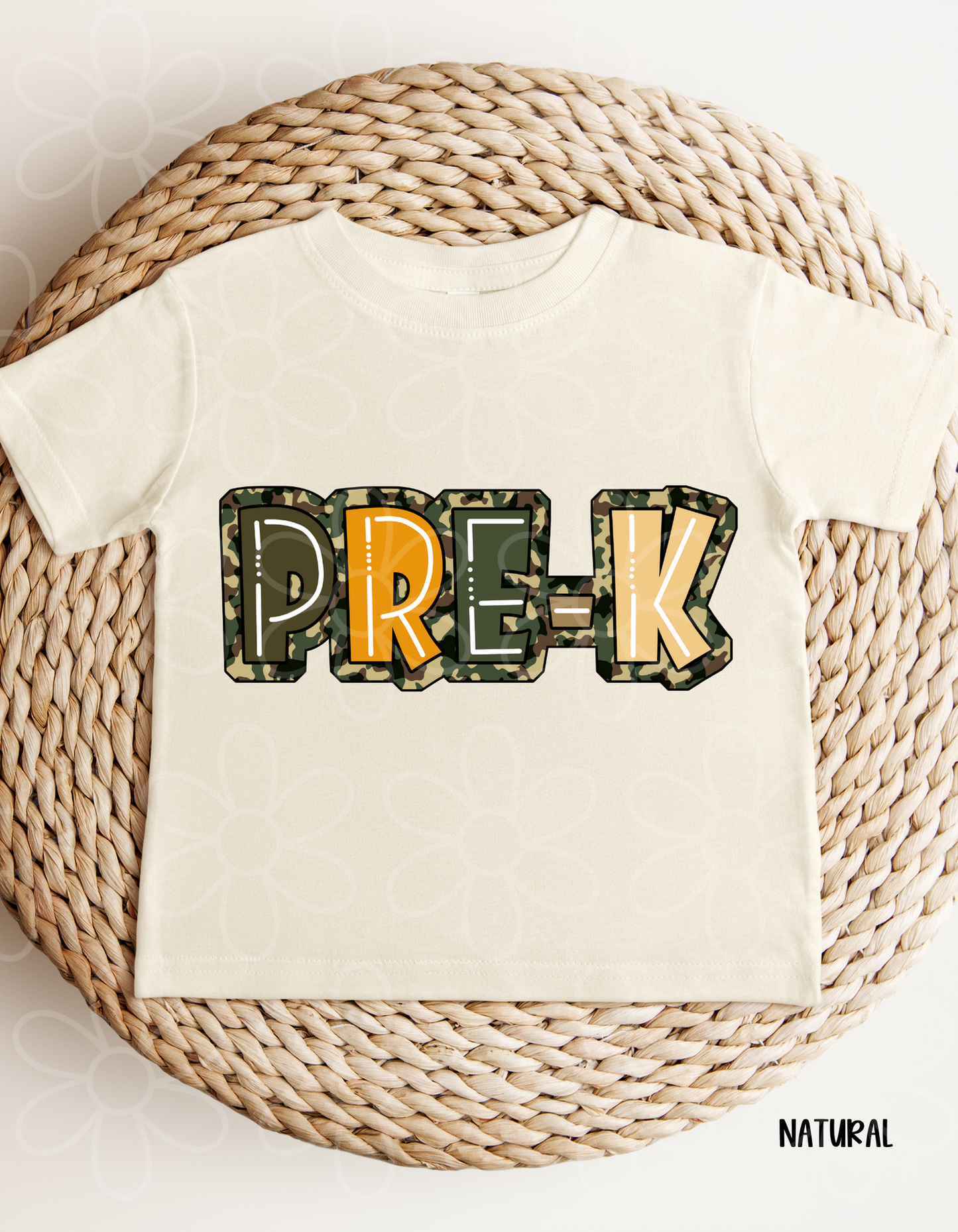 Camo School Grades (Multiple Options) Completed Tee