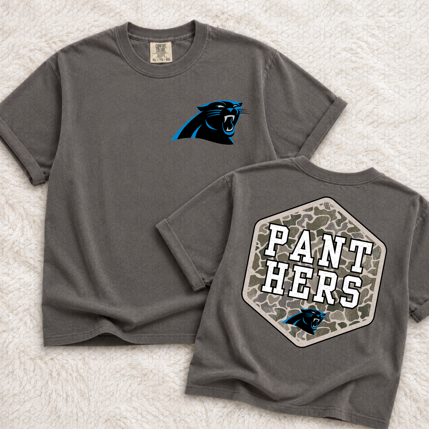 Camo Sports Teams (We Can Do Customs, Mascots MUST be Emailed) Completed Tee